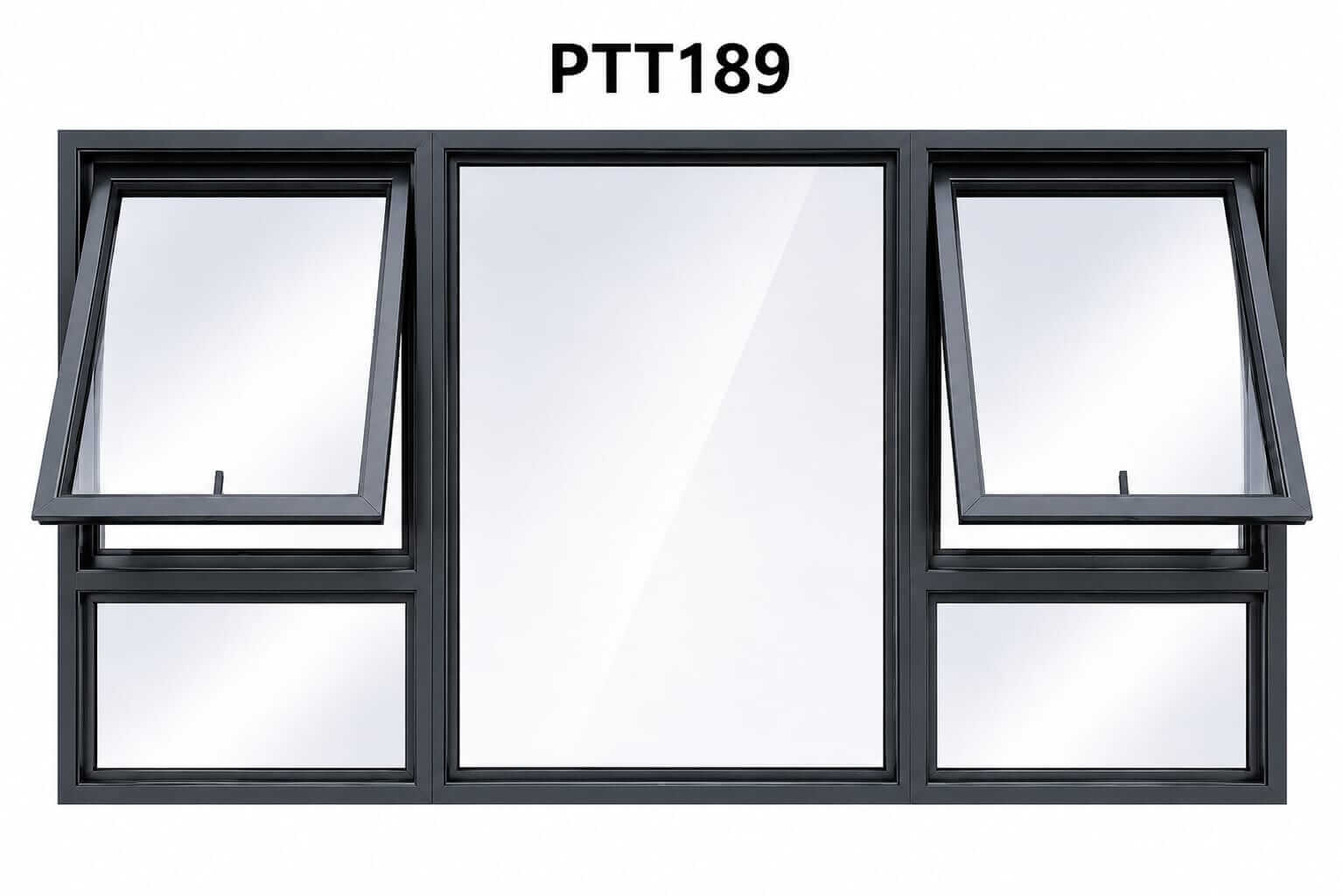 Aluminium Window Style 6, aluminium door by GAGS, Mokopane