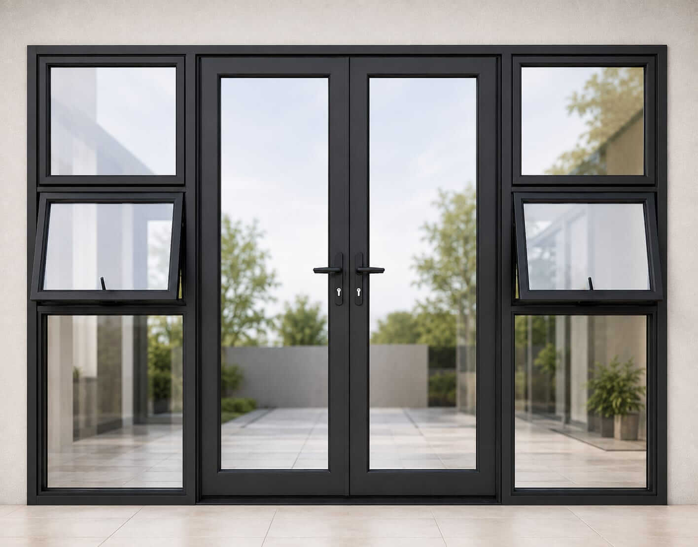 Double Door Style 2, aluminium door by GAGS, Mokopane