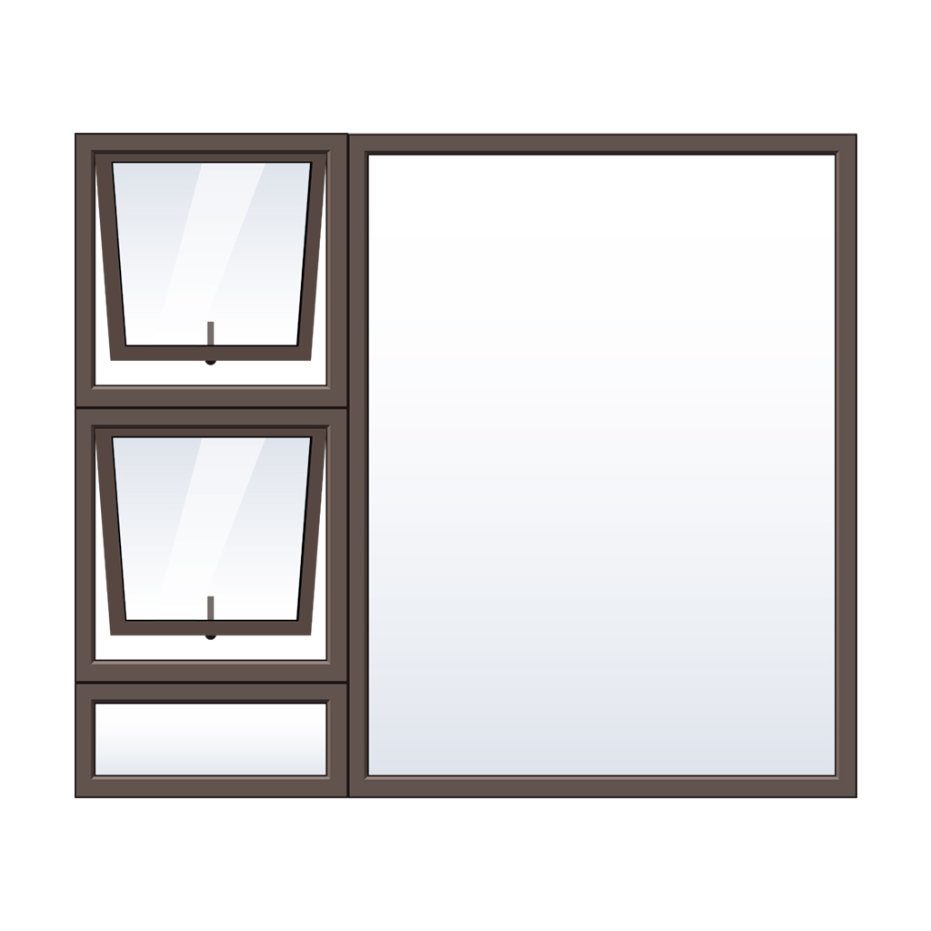 Aluminium Window Style 10, aluminium door by GAGS, Mokopane